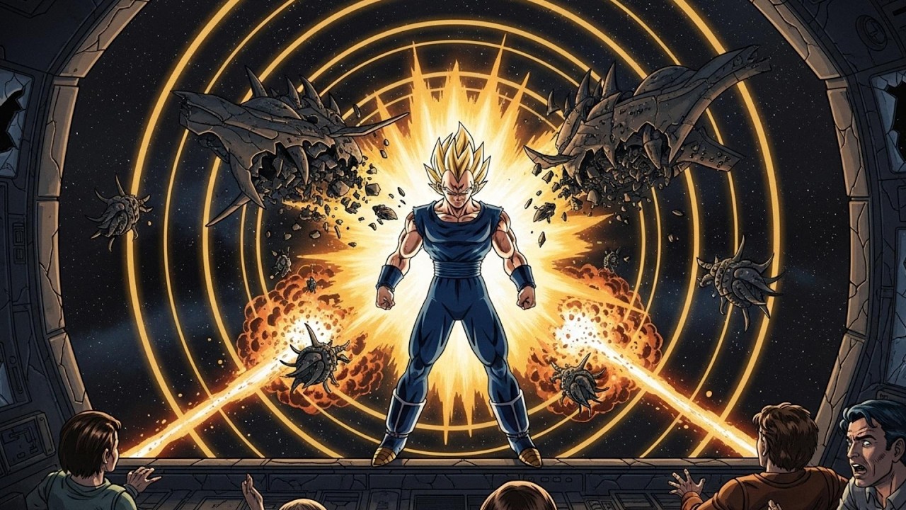 What If Vegetta Entered Warhammer 40k?