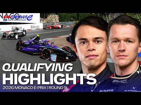 Qualifying | 2026 Monaco E-Prix Round 9 Qualifying Highlights