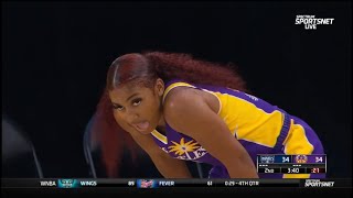 Te'a Cooper Has CAREER HIGH 26 Points For The L.A. Sparks vs Washington Mystics