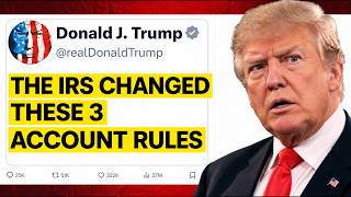 SENIORS: The IRS Changed These 3 Checking Account Rules Update