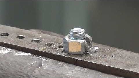 Fastener Splitting with a Cold Chisel