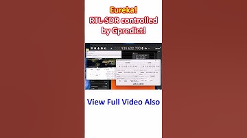 Eureka! RTL-SDR controlled by Gpredict!