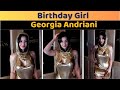 Georgia Andriani shines bright in a golden outfit on her special day | Video