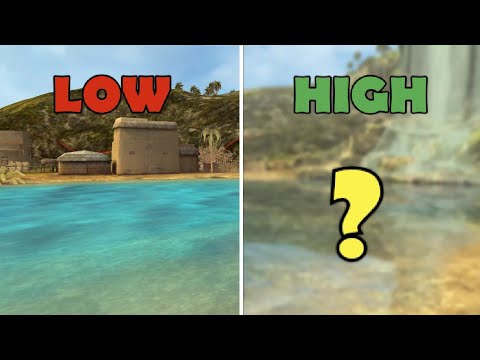 WoT Blitz Graphics: Ultra Low VS. High - Comparison