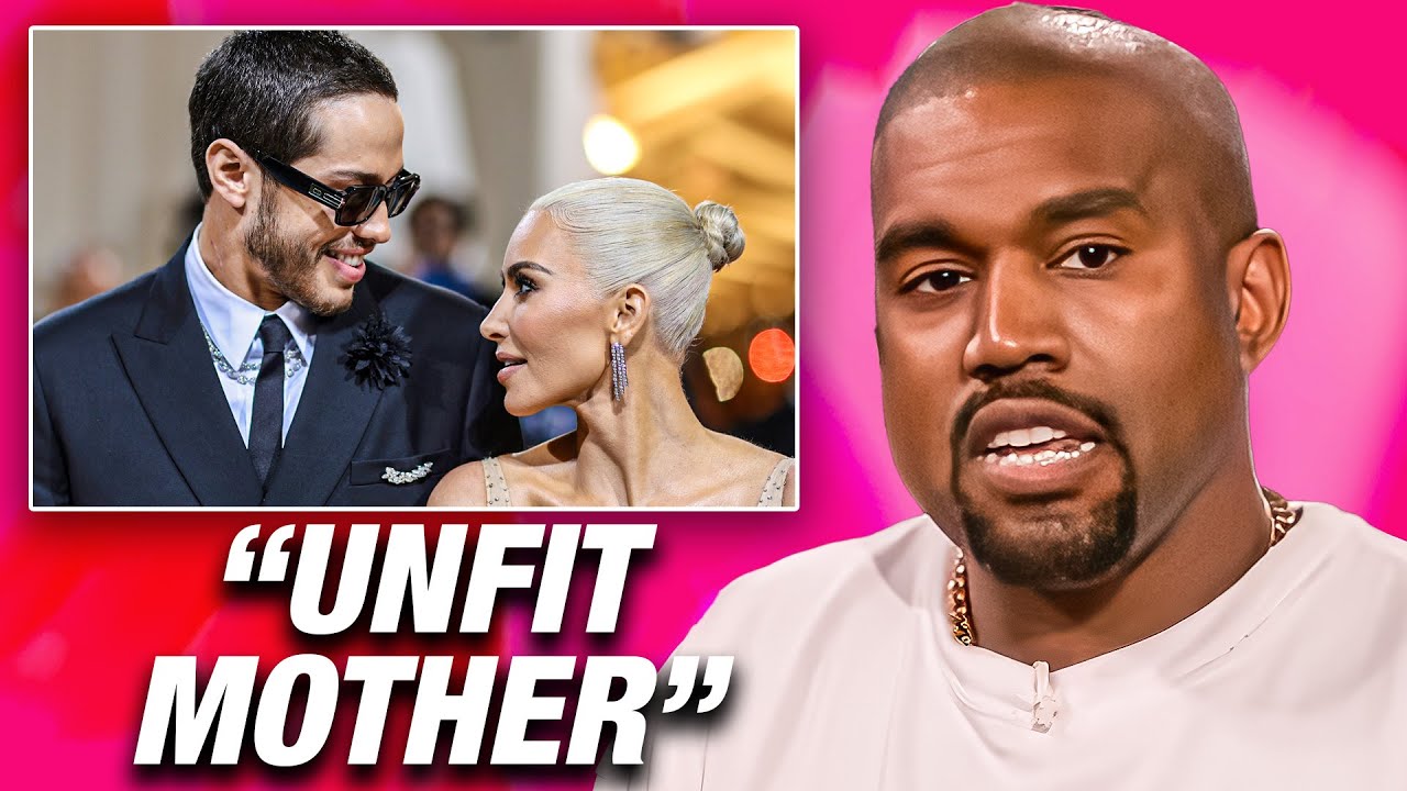 Kanye West RAGES On Kim Kardashian & Pete Davidson For Being HIGH ...