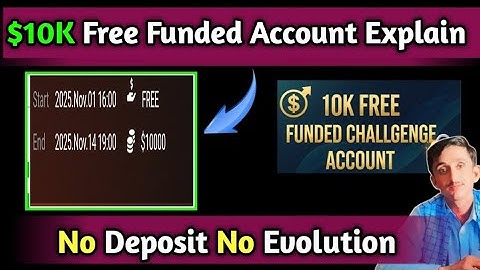 $10K No Deposit Bonus | PropFirm Free Funded AccountDemo Trading Explain | Asad Akash!!