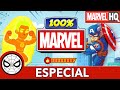 100% Marvel ¡Capitán América y Antorcha Humana unen fuerzas! | Marvel HQ