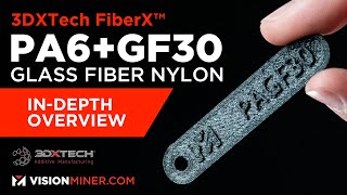 FIBREX™ NYLON+GF30 Glass-Fiber Reinforced Nylon 6 (PA6GF30) 3D Printer Filament by 3DXTech screenshot 2