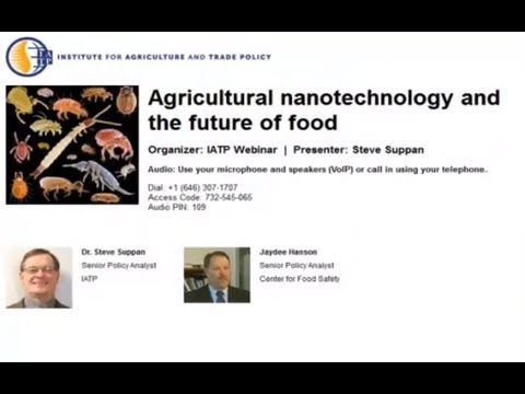 Agricultural nanotechnology and the future of food