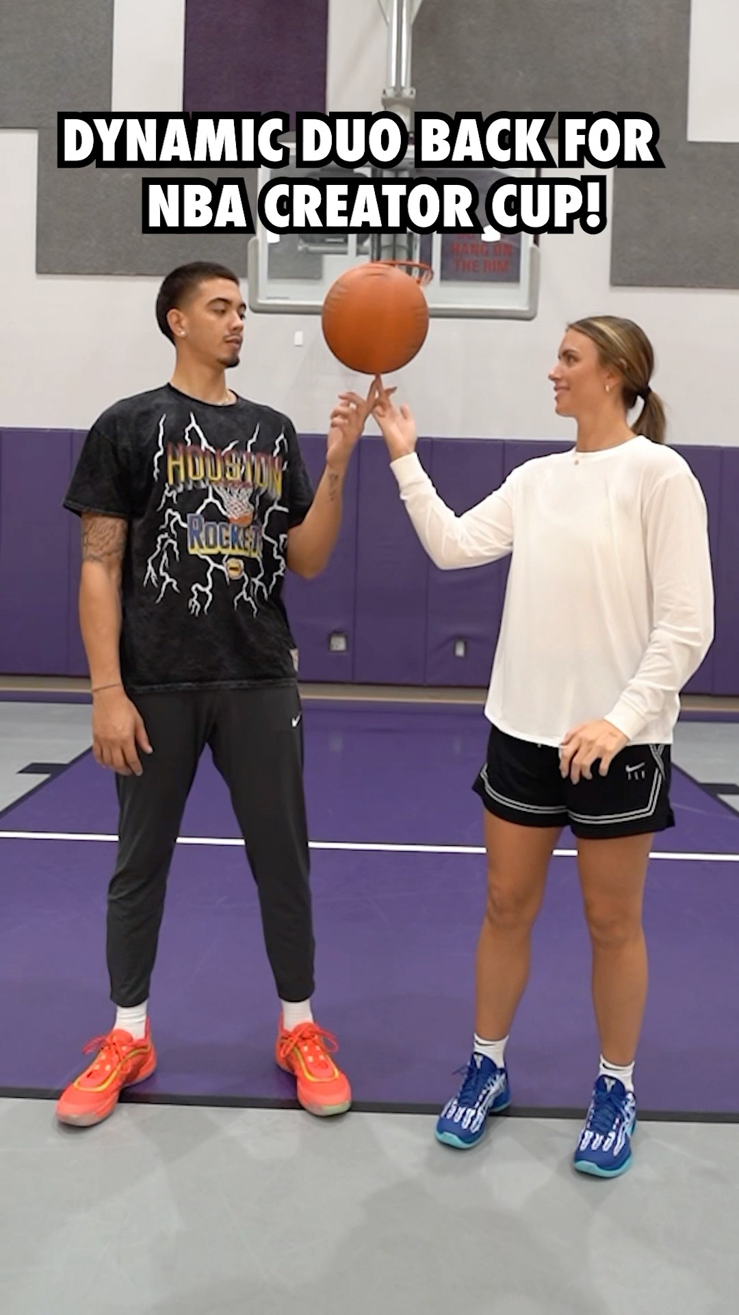 Boyfriend-Girlfriend Duo IN THE NBA CREATOR CUP ?