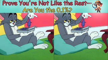 Spot 3 Differences | from the "Tom & Jerry"