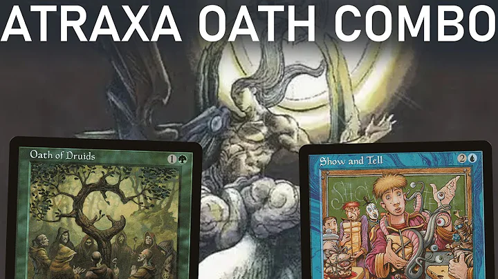 NO FRILLS, JUST ATRAXA! Vintage Traditional Oath of Druids Combo. MTG Eternal Weekend