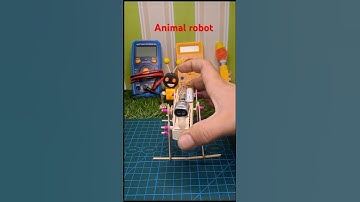 how to make animal robot #youtube #shortsfeed #shortsvideo #robot #schoolproject #youtubeshorts