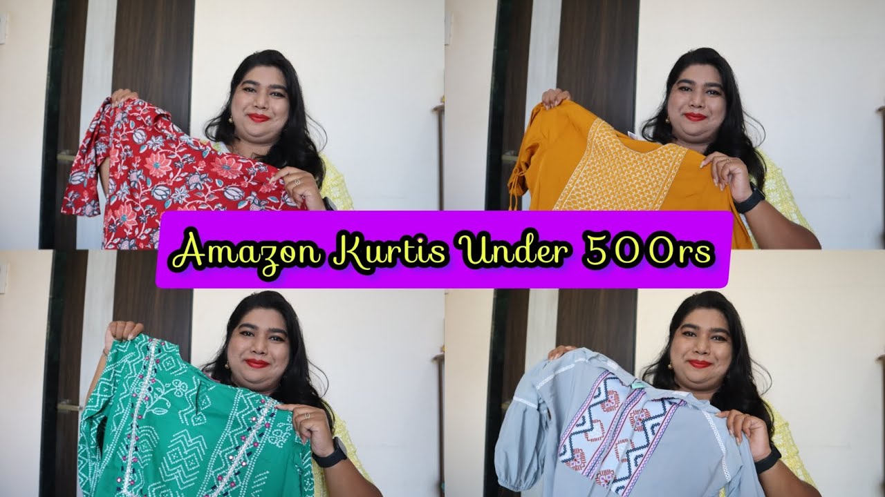 Amazon Kurta Under 500 Collection : 16th March 2021byShikha Tyagi