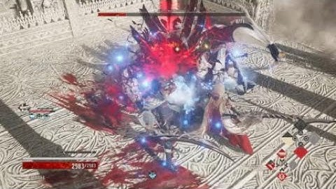 Code Vein - Argent Wolf Berserker Boss (NG+ Enhanced) No Damage