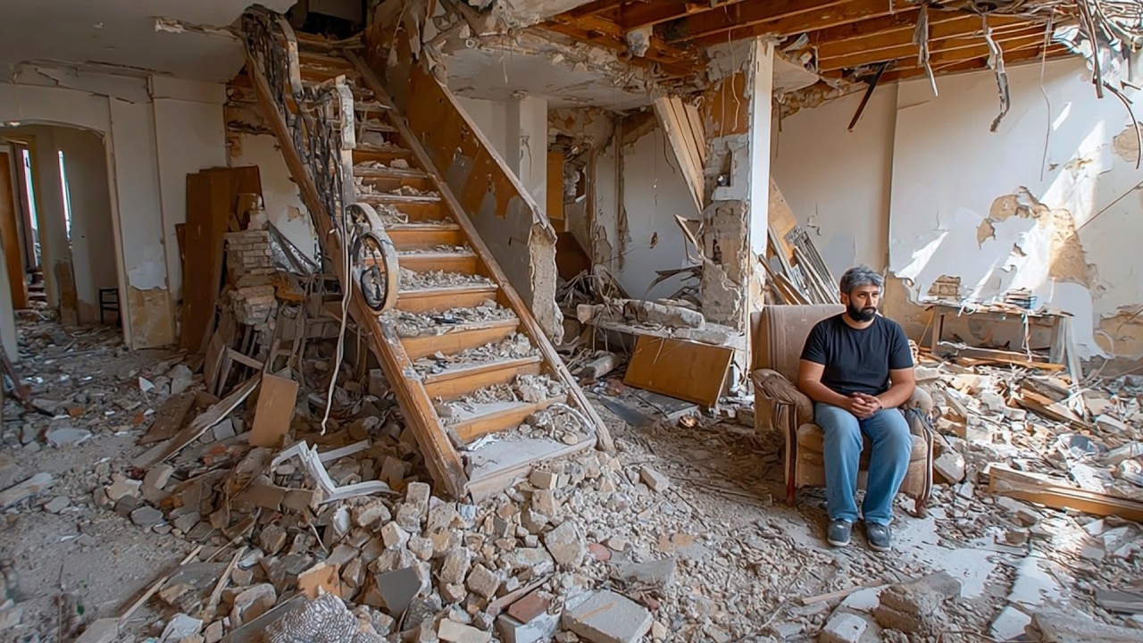 Мужчина Превращает РАЗРУШЕННЫЙ ДОМ В РОСКОШНЫЙ ЛОФТ | От Начала До Конца @GuillaumeBayExplique