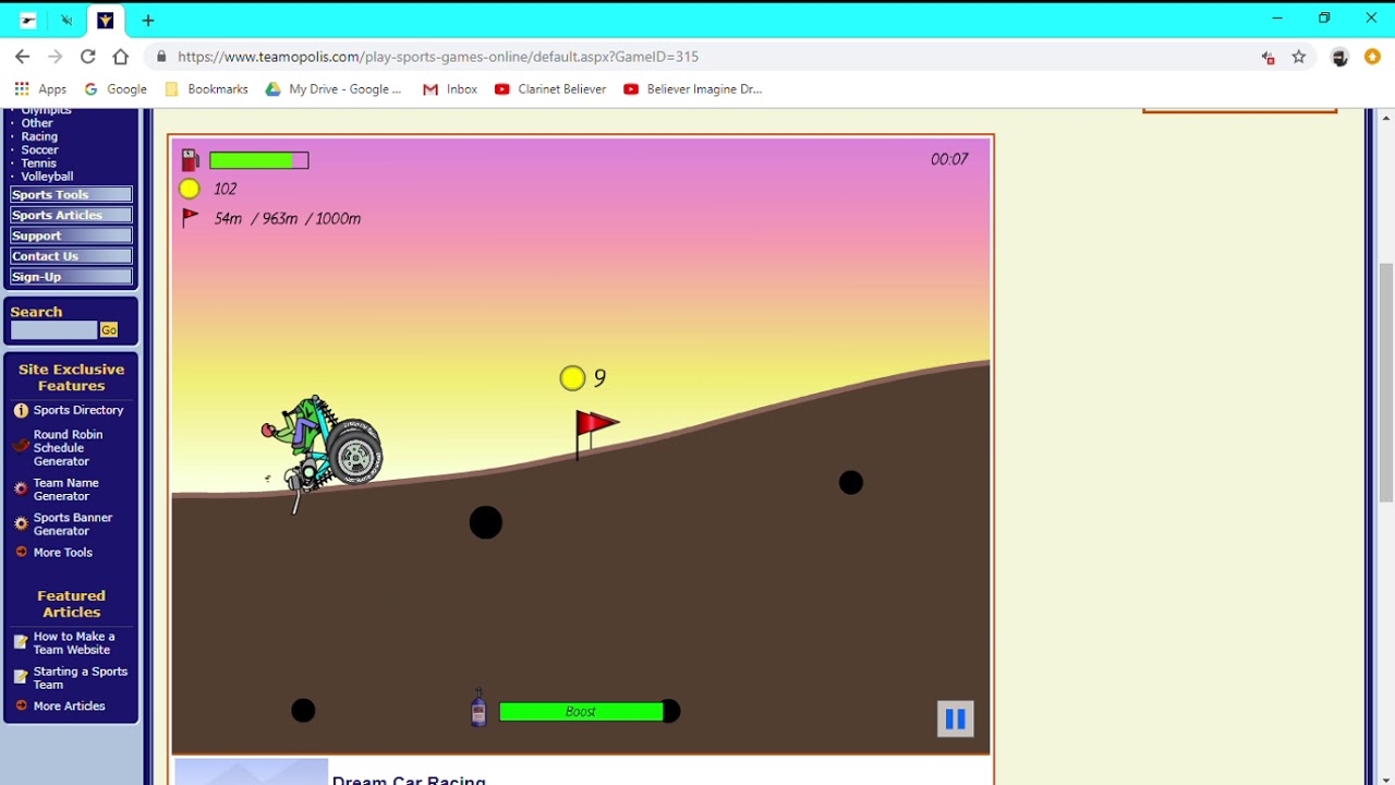 Dream Car Racing Play Online Racing Games Google Chrome 4 7 2019 7 28 ...