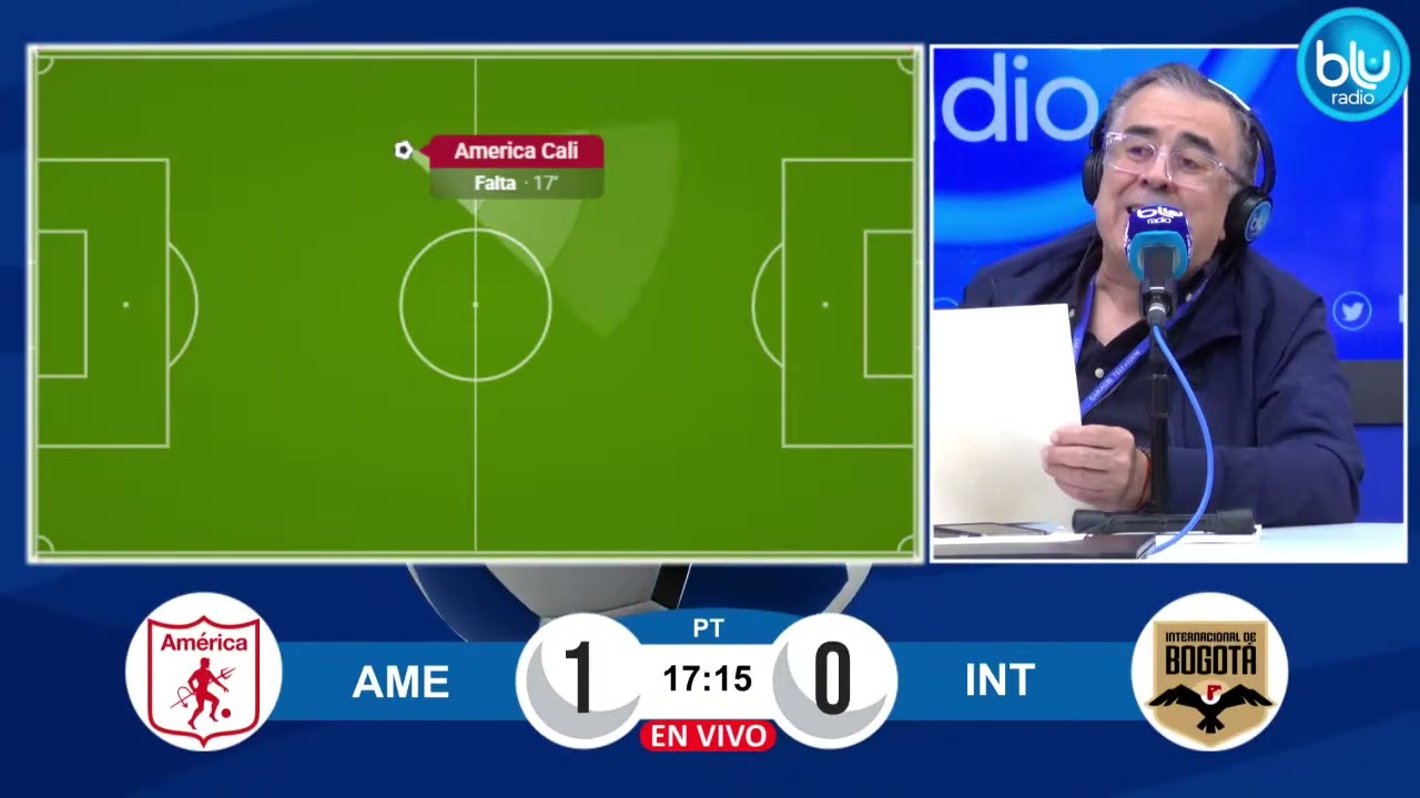 ¡GOOOL DE AMÉRICA! Guzmán saca un derechazo de media distancia y pone el 1-0 ante Inter de Bogotá