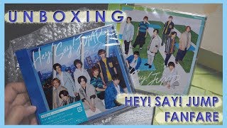 UNBOXING Hey! Say! JUMP - FANFARE