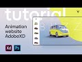 Adobe XD 2021 Animation Tutorial - Auto Animate for Website