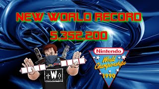 1990 Nintendo World Championships [NES] - 5,352,200 (NEW WORLD RECORD)