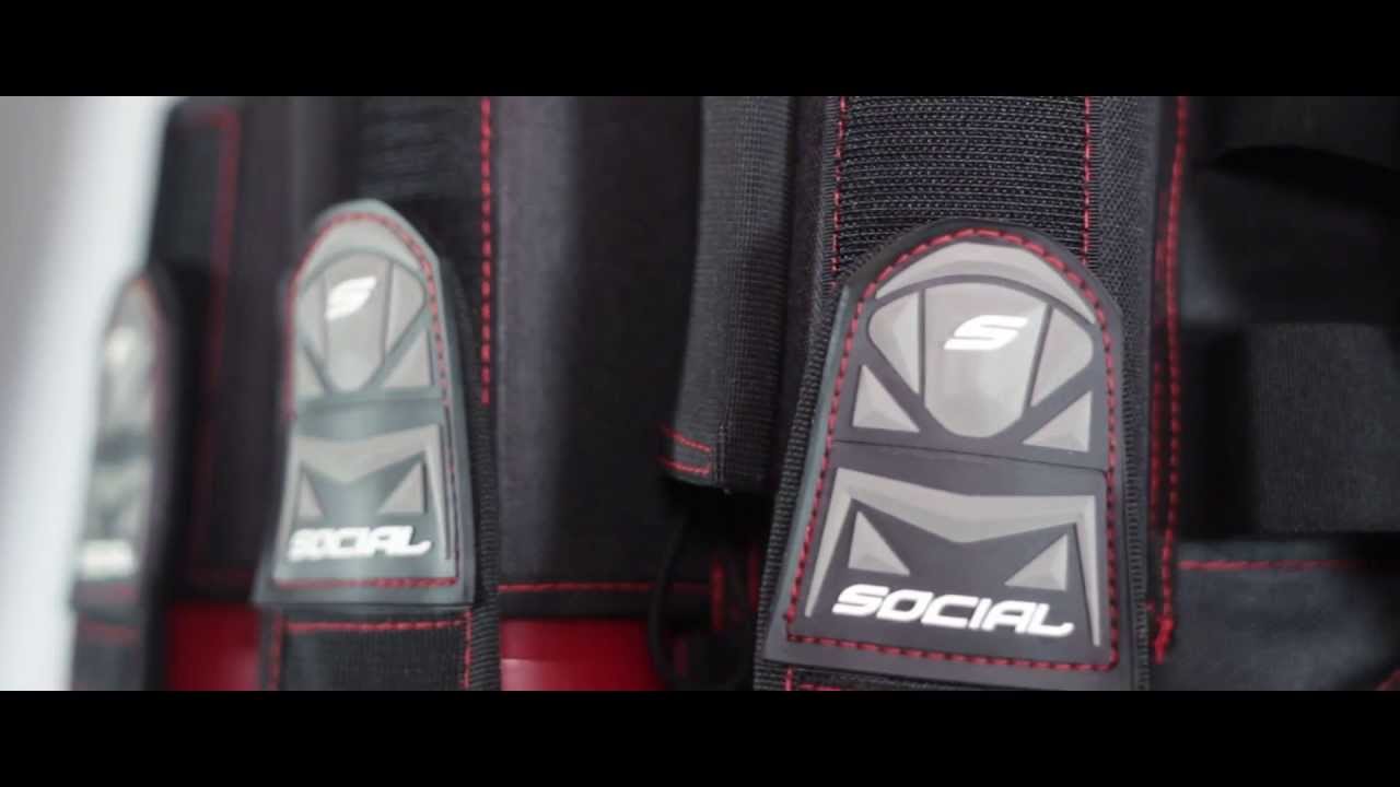 Grit Paintball Pack x Social Paintball Harness Commercial