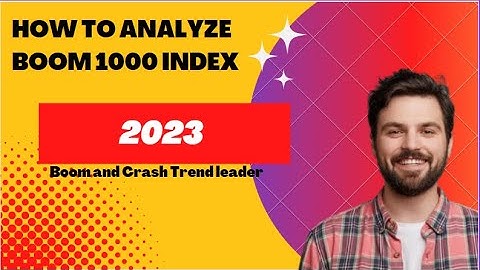 How to analyze Boom 1000 Index | Boom and Crash ( New Trend-leader Secret 2023)