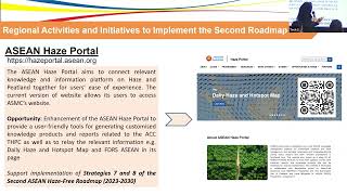 Launch of the Second ASEAN Haze-free Roadmap and Policy Dialogue: Presentation on ‘What is the ASEAN screenshot 1