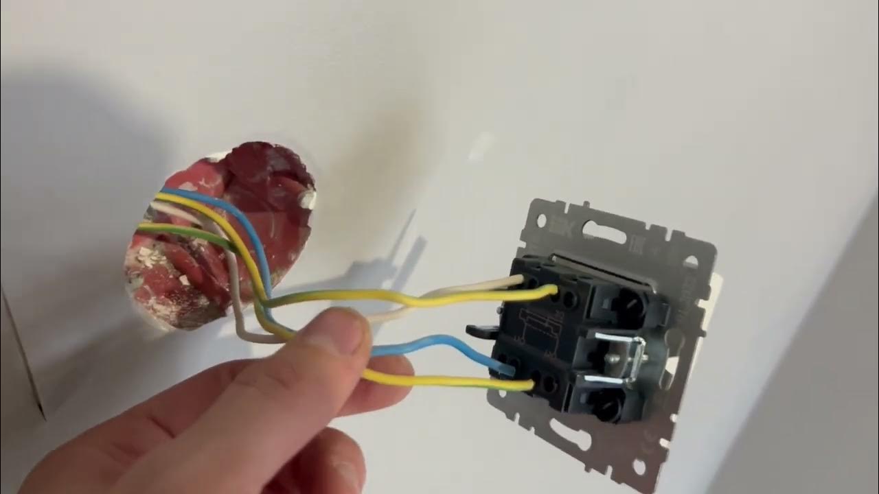 Перекрестный выключатель с трех мест - YouTube