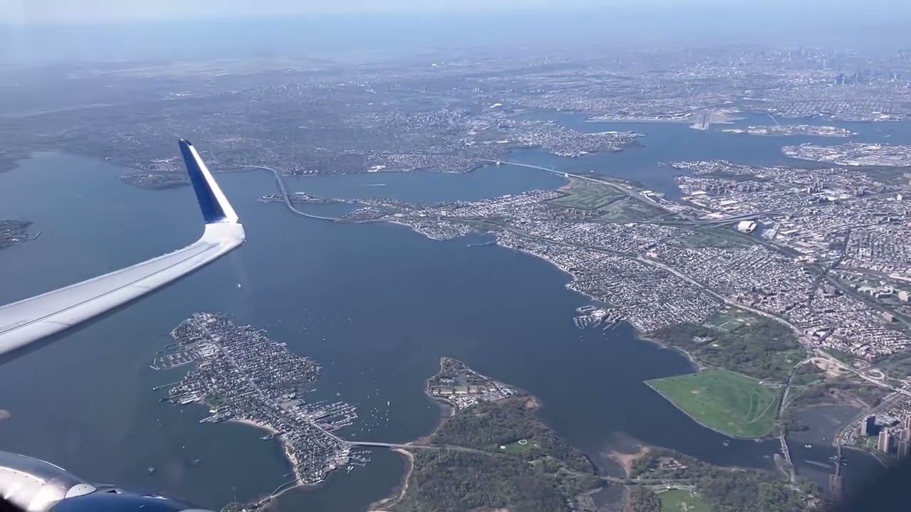 Delta Airbus A321-211 Takeoff LaGuardia RWY13 on a Gorgeous Spring Day