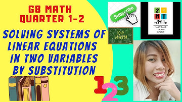 Solving Systems of Linear Equations in Two Variables by Substitution (Gr. 8 Math)