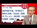 S&P500下落、M7終焉?静かに反転「SaaS」銘柄オプション:成功例(ALL)、失敗例(MBLY)【アメリカ株】