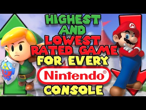 The Highest and Lowest Rated Game For Every Nintendo Console