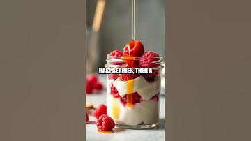 Raspberry Cloud Yogurt Cups in Minutes