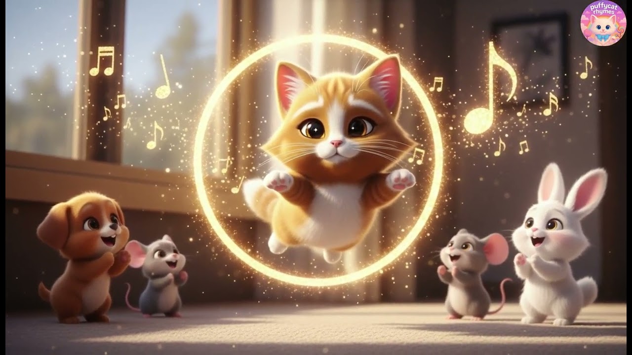🎶 Puffy Cat’s Musical Magic Land – Sing, Move & Smile!