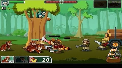Lumberwhack: Defend the Wild - Android and iOS gameplay 1