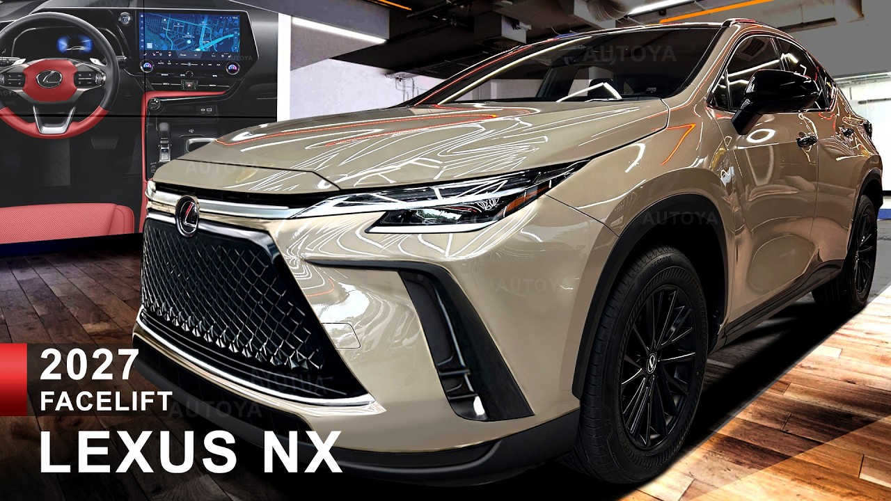 2027 Lexus NX Facelift - INTERIOR Preview & New Color Options