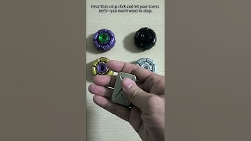 Bored outdoors?Try to get this pocket toy. #edc #fidgettoys#metal #top