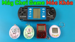 Mở Hộp Các Loại Máy Chơi Game Móc Khóa Siêu Dễ Thương Mua Trên Shopee