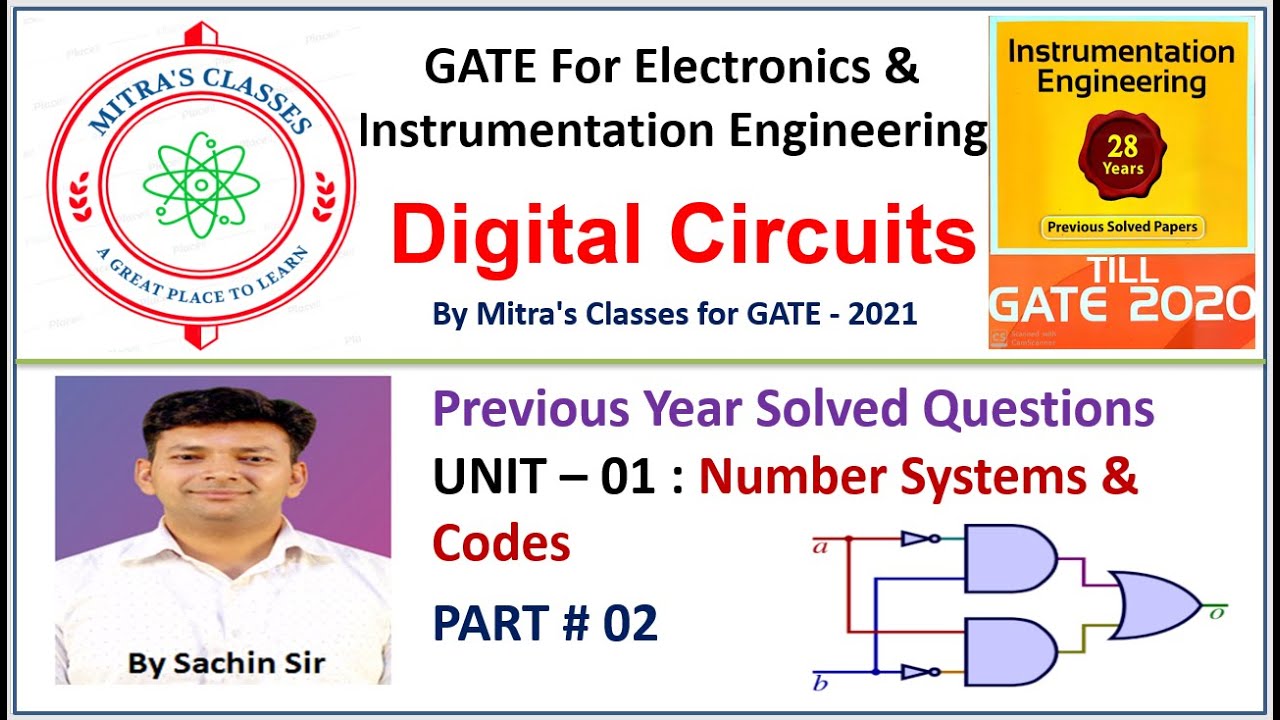 DIGITAL CIRCUITS || NUMBER SYSTEM || GATE EIE PREVIOUS YEAR SOLVED QUESTIONS || PART # 02