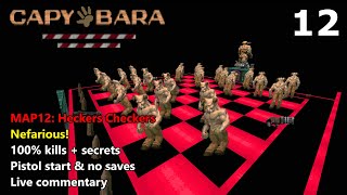 Doom Ii Capybara - Map12 Heckers Checkers - Nefarious 100% Uv-Max