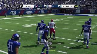 Madden 23 Ballhawks League Texans vs Giants houstontexans madden23 nfl madden