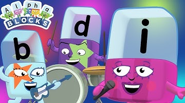 The Alphabet Song | Learn to Read | @officialalphablocks