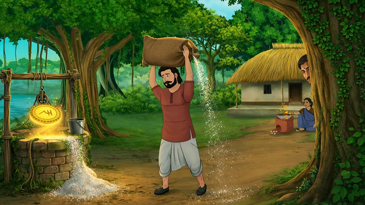 नमक का व्यापारी और एक रुपया का रहस्य | kahani | cartoon | moral story | Hindi Kahani | Panchtantra