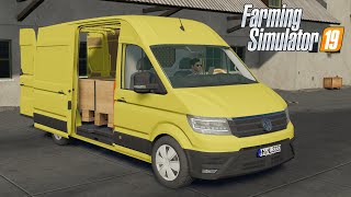 FS19 - 2017 Volkswagen Crafter 2.0 TDI - NEW CAR MOD for Farming Simulator 2019 ROLEPLAY