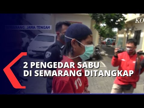 2 Pengedar Sabu di Semarang Ditangkap Saat Sedang Menunggu Klien