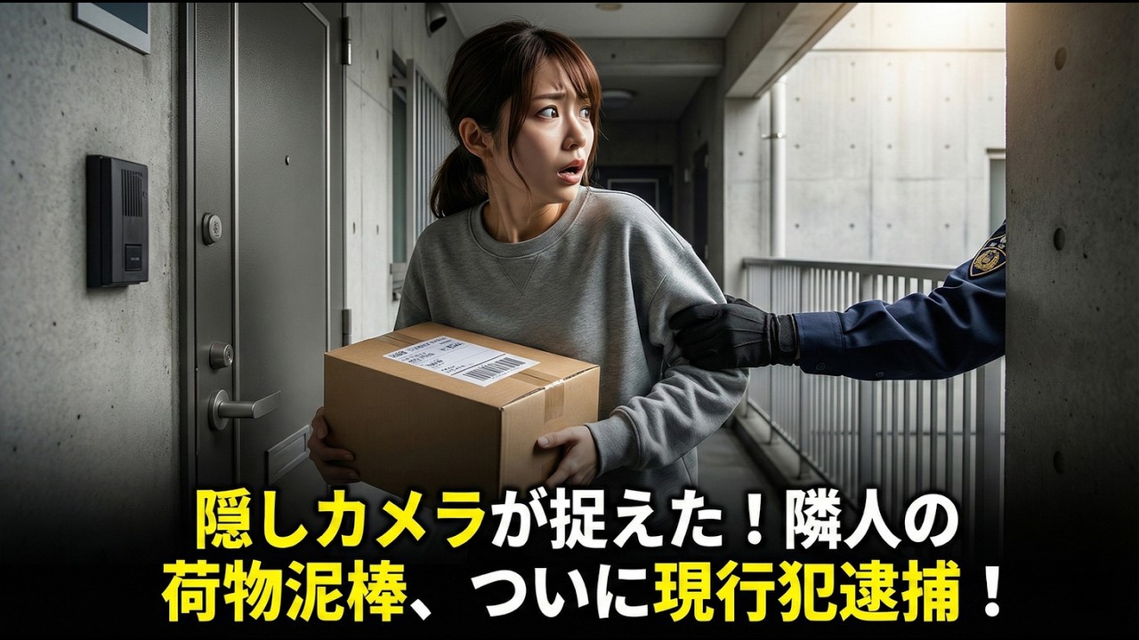 孫のプレゼントを盗む隣人。「証拠がない」と笑う女に、GPSと隠しカメラで罠を仕掛けた結果…