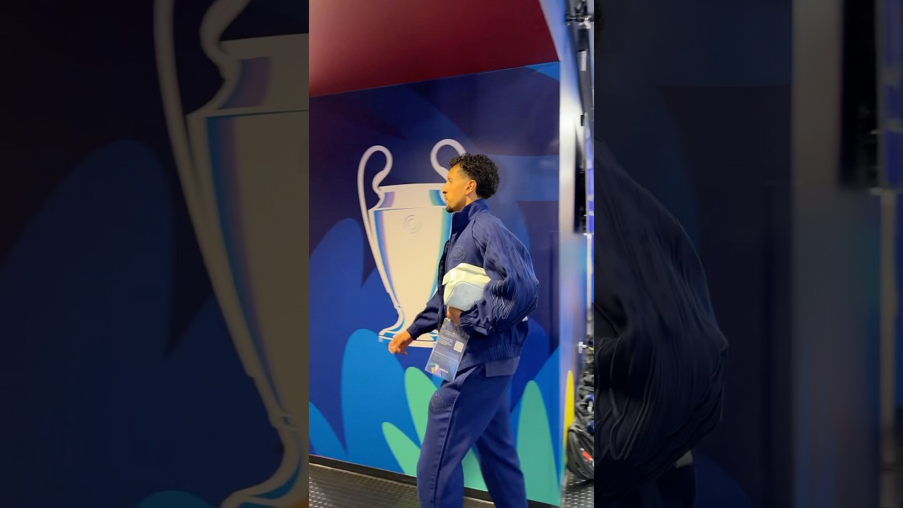 HERE THEY ARE! 😤⚔️ #uclfinal #ucl