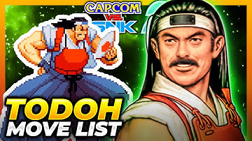 TODOH MOVE LIST - Capcom vs. SNK 2: Mark of  the Millenium 2001 (CVS2)