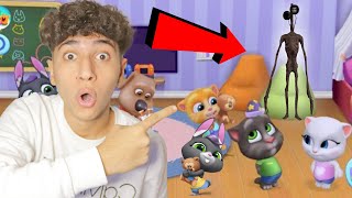 MY TALKİNG TOM FRİENDS OYUNUNA SİREN HEAD GİRDİ !! (ŞOKE OLUCAKSINIZ)